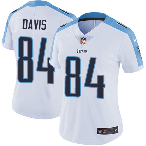 2019 Women Tennessee Titans #84 Davis white Nike Vapor Untouchable Limited NFL Jersey